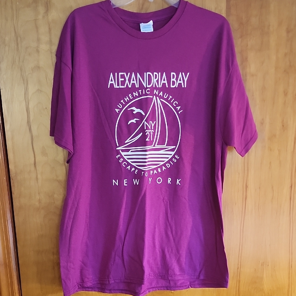 Delta Purple Nautical Graphic Tee